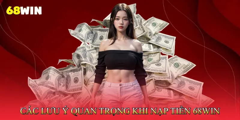 Nạp Tiền 68Win 2 Các Lưu Ý Quan Trọng Khi Nạp Tiền 68Win