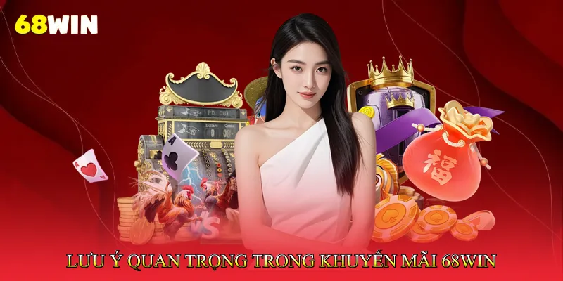 Khuyến Mãi 68Win 3 Những lưu ý quan trọng trong Khuyến mãi 68Win